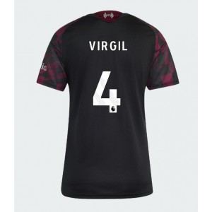Liverpool Virgil van Dijk #4 Jalkapallovaatteet Naisten Kolmaspaita 2026-27 Lyhythihainen